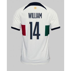 Portugal William Carvalho #14 Borta Kläder VM 2022 Kortärmad